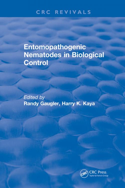 Cover of the book Entomopathogenic Nematodes in Biological Control by Randy Gaugler, CRC Press