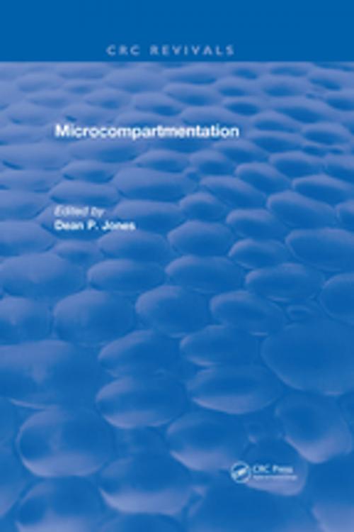 Cover of the book Microcompartmentation by D.P. Jones, CRC Press