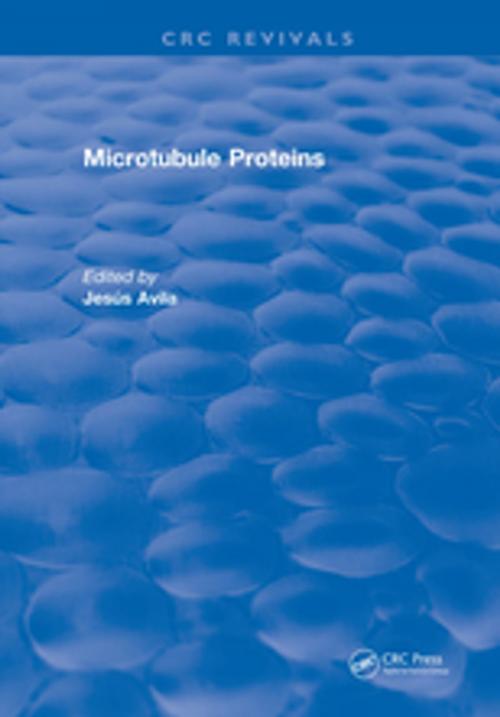 Cover of the book Microtubule Proteins by Jesus Avila, CRC Press
