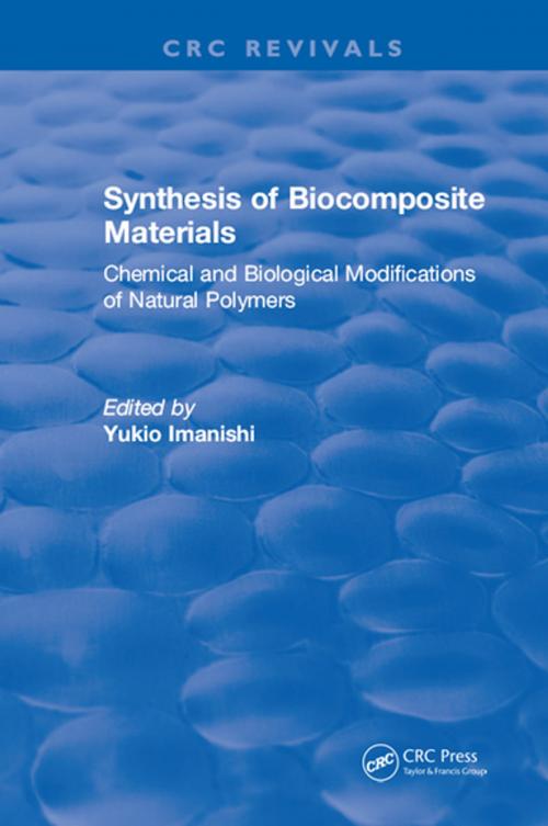 Cover of the book Synthesis of Biocomposite Materials by Yukio Imanishi, CRC Press