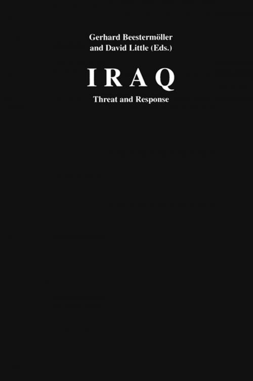 Cover of the book Iraq by Gerhard Beestermoeller, Taylor and Francis