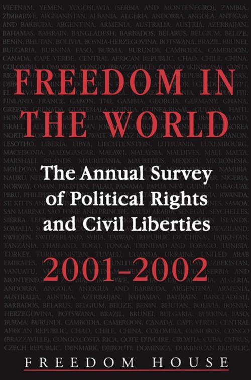 Cover of the book Freedom in the World: 2001-2002 by , Taylor and Francis