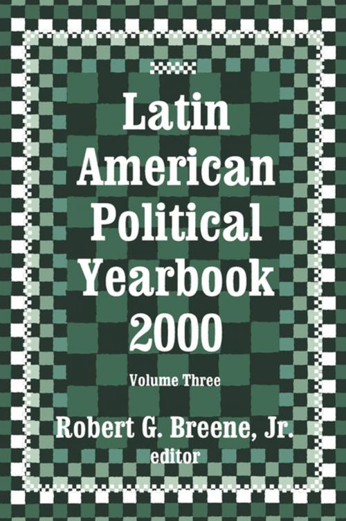 Cover of the book Latin American Political Yearbook by Jr. Denton, Taylor and Francis