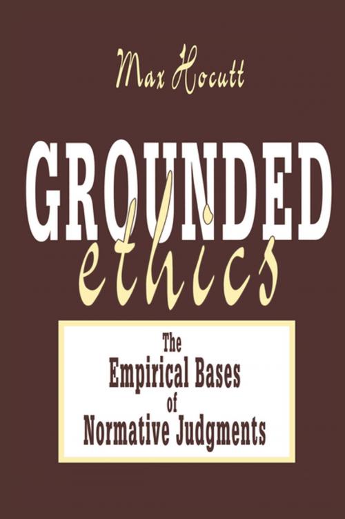 Cover of the book Grounded Ethics by , Taylor and Francis