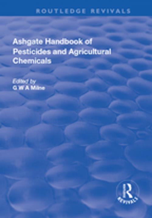 Cover of the book The Ashgate Handbook of Pesticides and Agricultural Chemicals by , Taylor and Francis