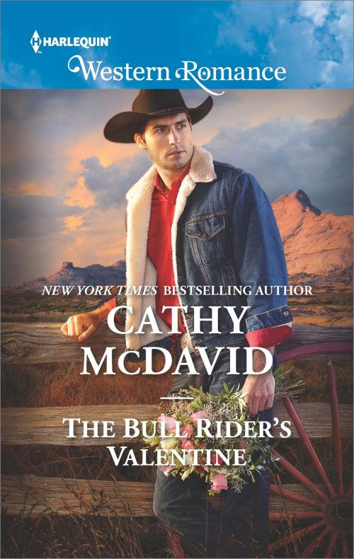 Cover of the book The Bull Rider's Valentine by Cathy McDavid, Harlequin