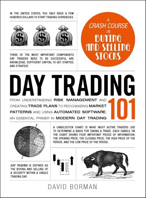 Cover of the book Day Trading 101 by David Borman, Adams Media