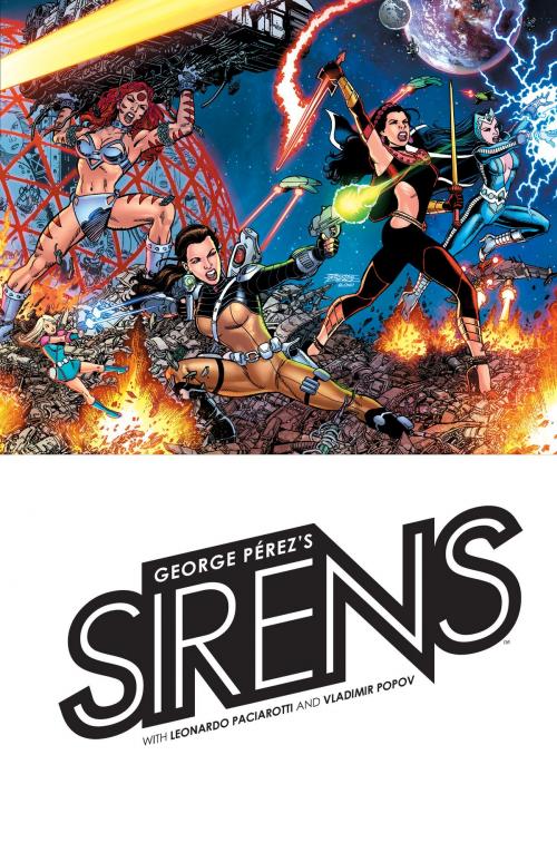 Cover of the book George Perez's Sirens by George Perez, BOOM! Studios