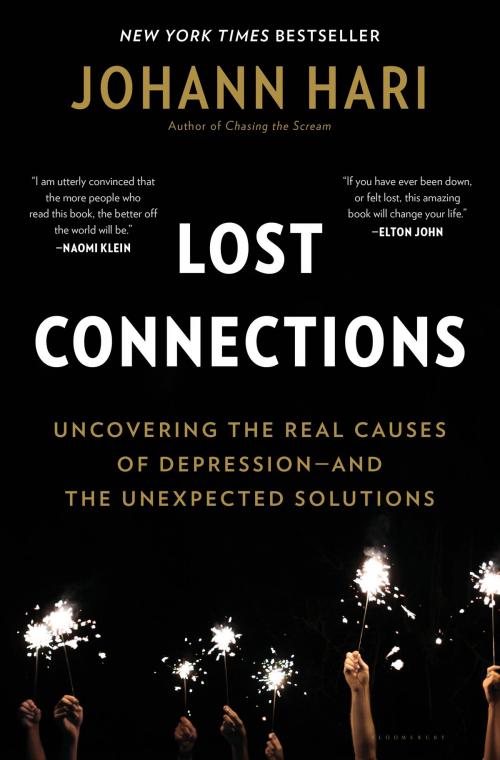 Cover of the book Lost Connections by Johann Hari, Bloomsbury Publishing