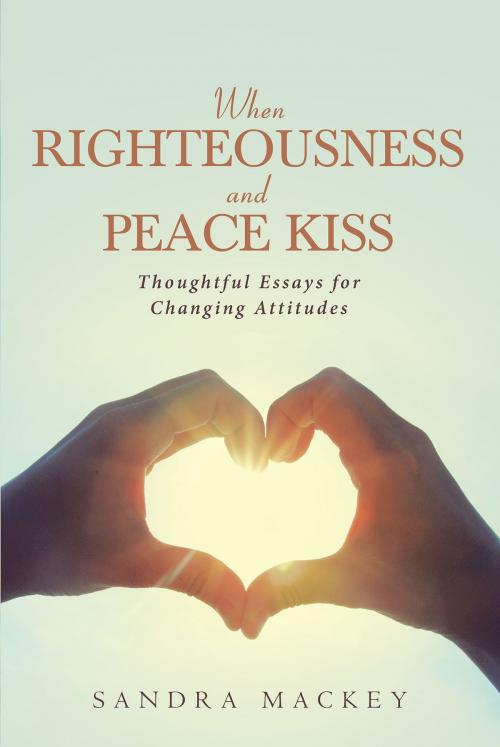 Cover of the book When Righteousness and Peace Kiss by Sandra Mackey, Christian Faith Publishing