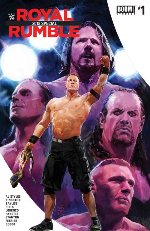 Cover of the book WWE 2018 Royal Rumble by Dennis Hopeless, Tini Howard, Doug Garbark, Lan Pitts, BOOM! Studios