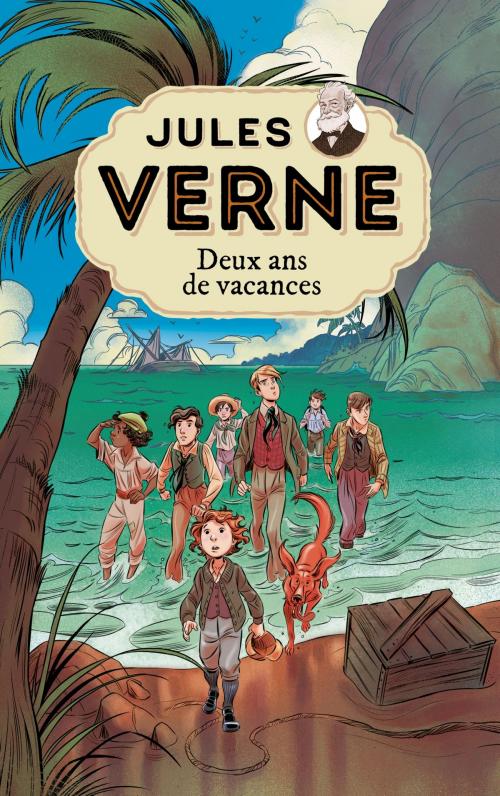 Cover of the book Deux ans de vacances by Jules Verne, Hachette Romans