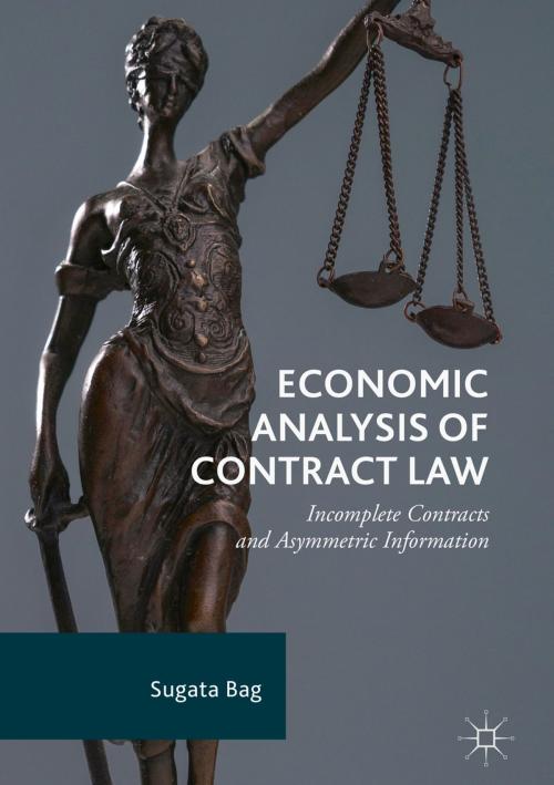 Cover of the book Economic Analysis of Contract Law by Sugata Bag, Springer International Publishing