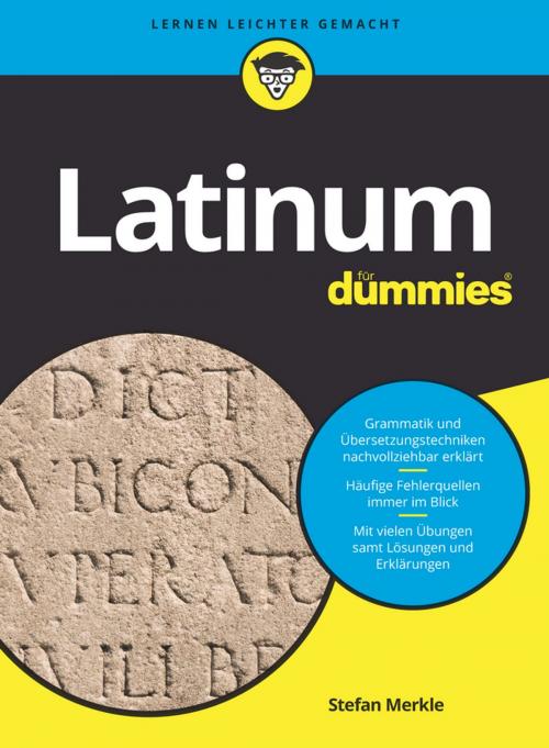 Cover of the book Latinum für Dummies by Stefan Merkle, Wiley