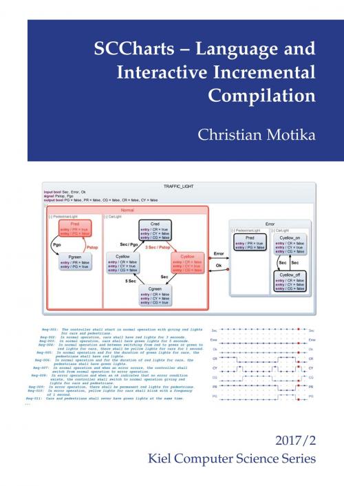 Cover of the book SCCharts - Language and Interactive Incremental Compilation by Christian Motika, Books on Demand