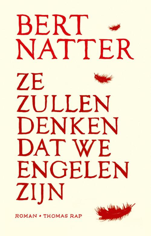 Cover of the book Ze zullen denken dat we engelen zijn by Bert Natter, Bezige Bij b.v., Uitgeverij De