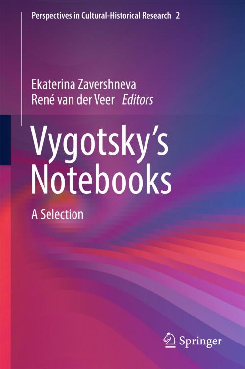 Cover of the book Vygotsky’s Notebooks by , Springer Singapore