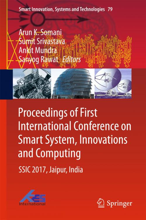 Cover of the book Proceedings of First International Conference on Smart System, Innovations and Computing by , Springer Singapore