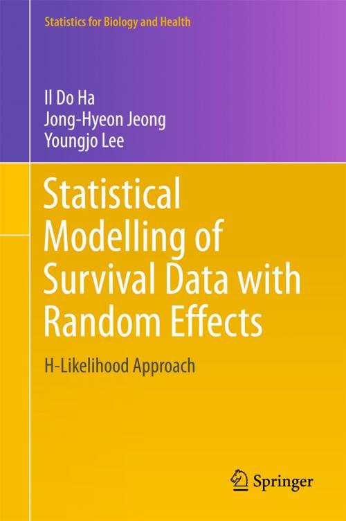 Cover of the book Statistical Modelling of Survival Data with Random Effects by Il Do Ha, Jong-Hyeon Jeong, Youngjo Lee, Springer Singapore