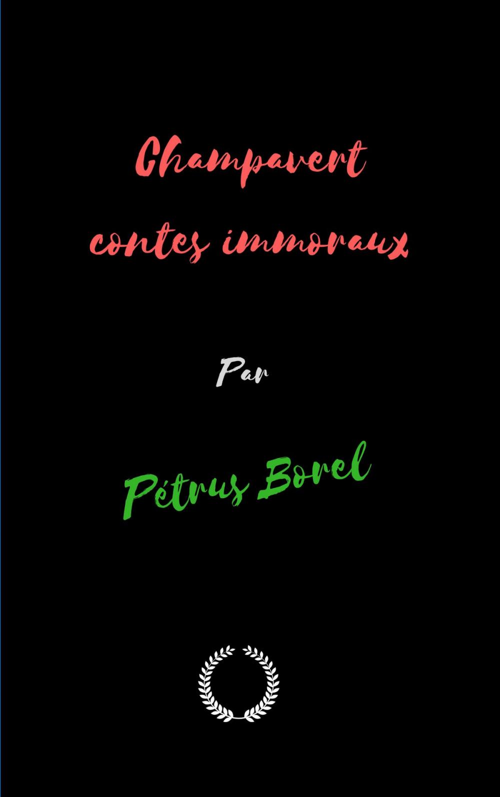 Big bigCover of Champavert contes immoraux