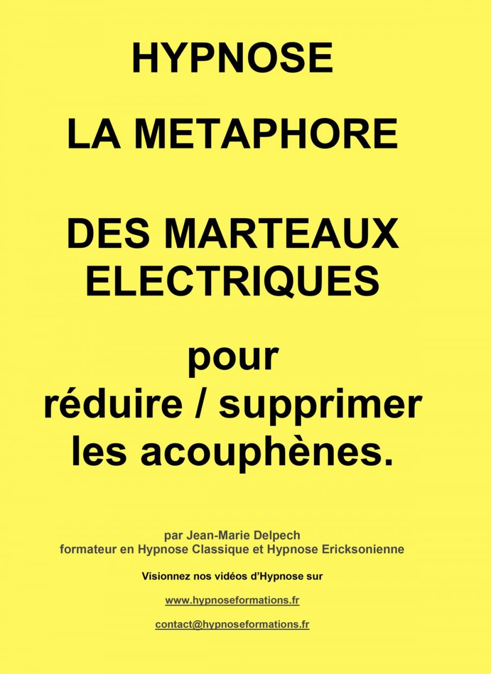 Big bigCover of La métaphore des marteaux électriques