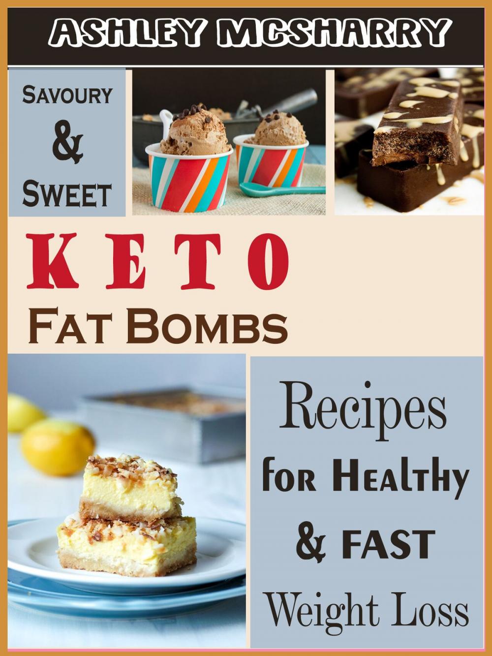 Big bigCover of Savoury and Sweet Keto Fat Bombs