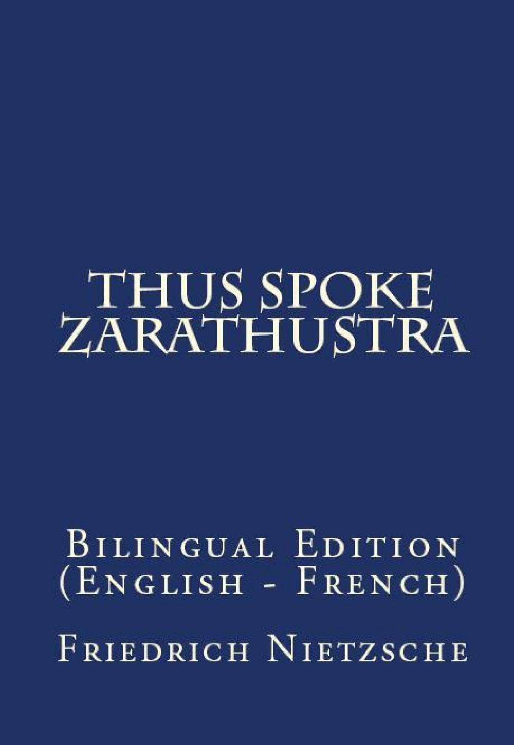 Big bigCover of Thus Spake Zarathustra