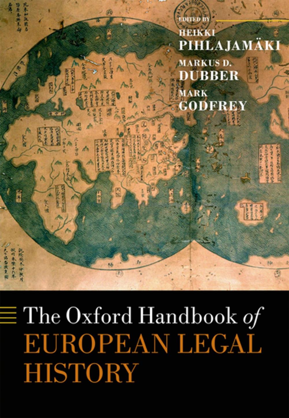 Big bigCover of The Oxford Handbook of European Legal History