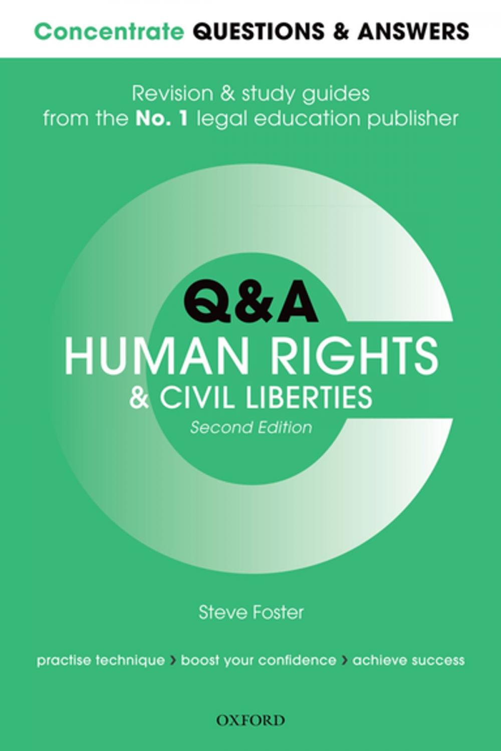 Big bigCover of Concentrate Questions and Answers Human Rights and Civil Liberties