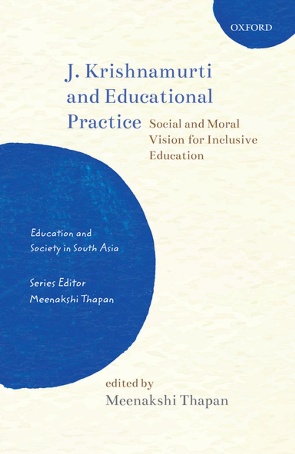 Big bigCover of J. Krishnamurti and Educational Practice