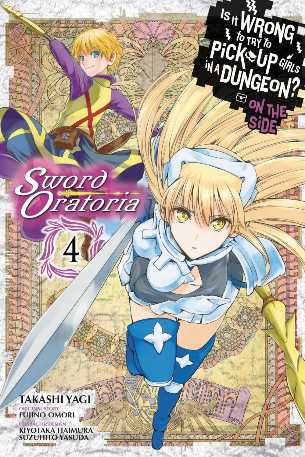 Big bigCover of Is It Wrong to Try to Pick Up Girls in a Dungeon? On the Side: Sword Oratoria, Vol. 4 (manga)