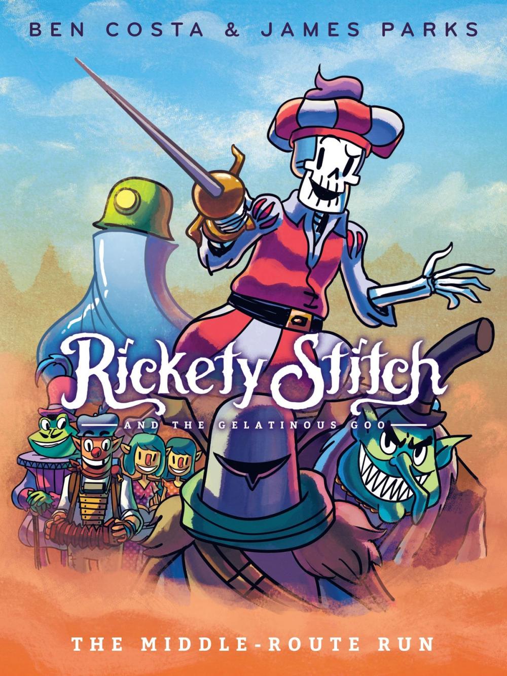 Big bigCover of Rickety Stitch and the Gelatinous Goo Book 2: The Middle-Route Run