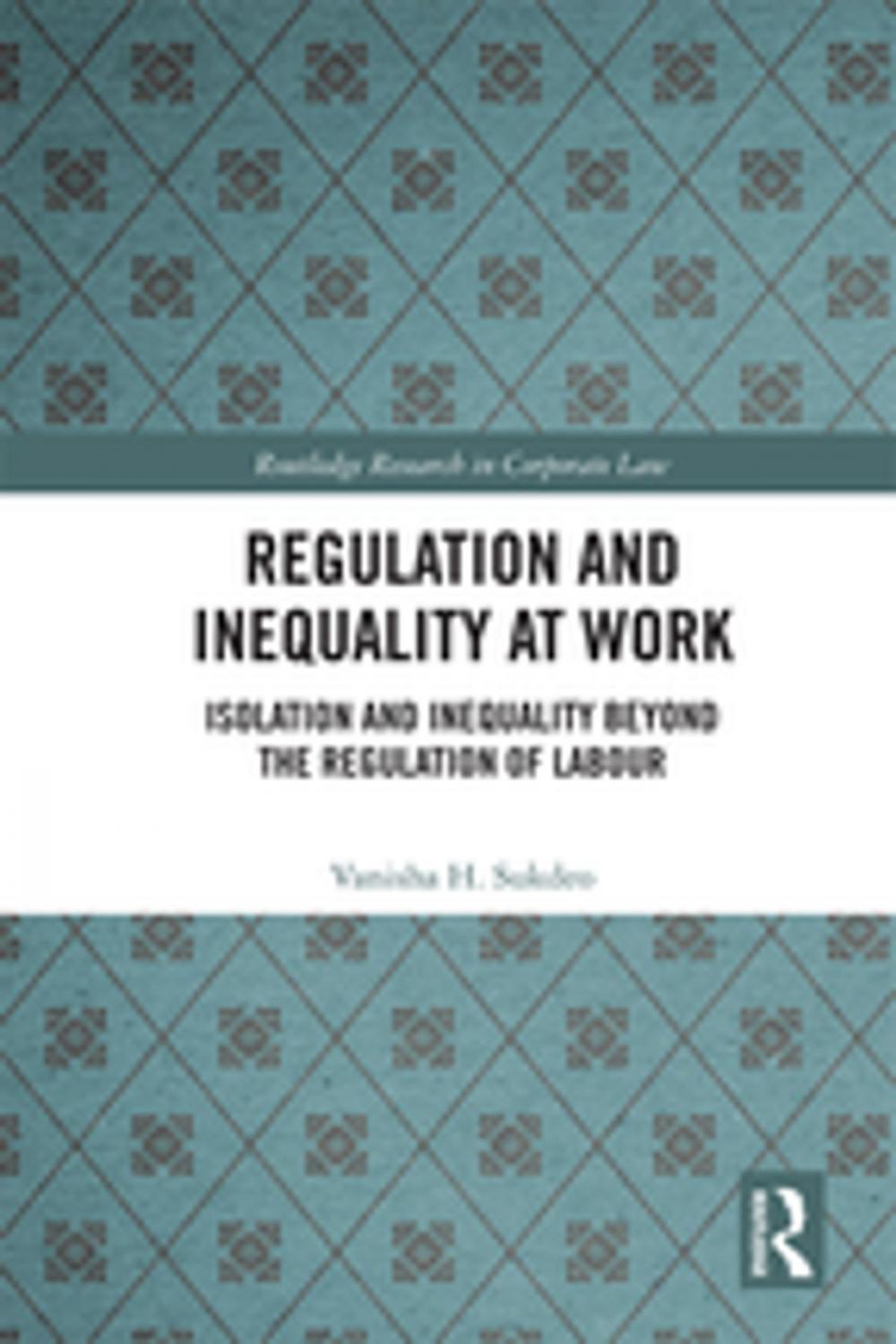 Big bigCover of Regulation and Inequality at Work