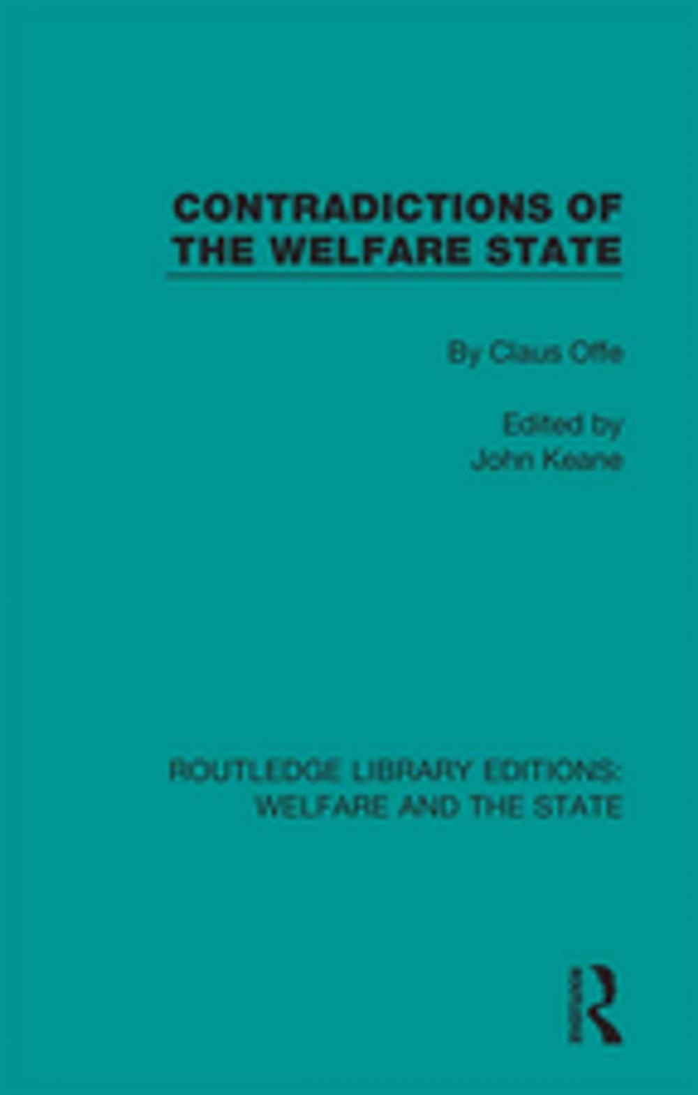 Big bigCover of Contradictions of the Welfare State