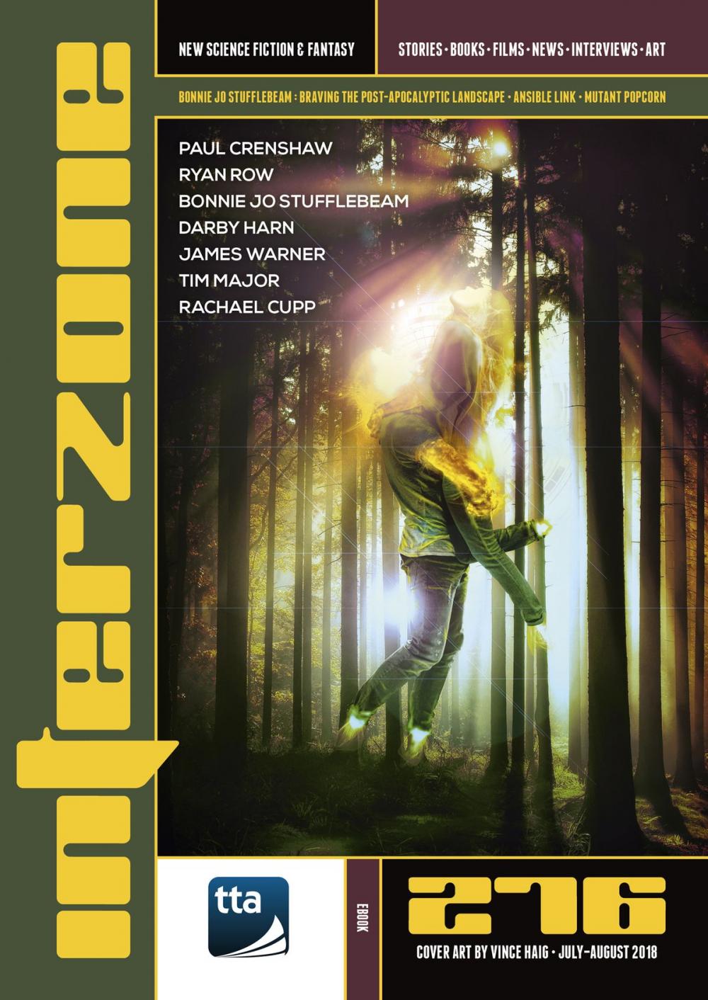 Big bigCover of Interzone #276 (July-August 2018)