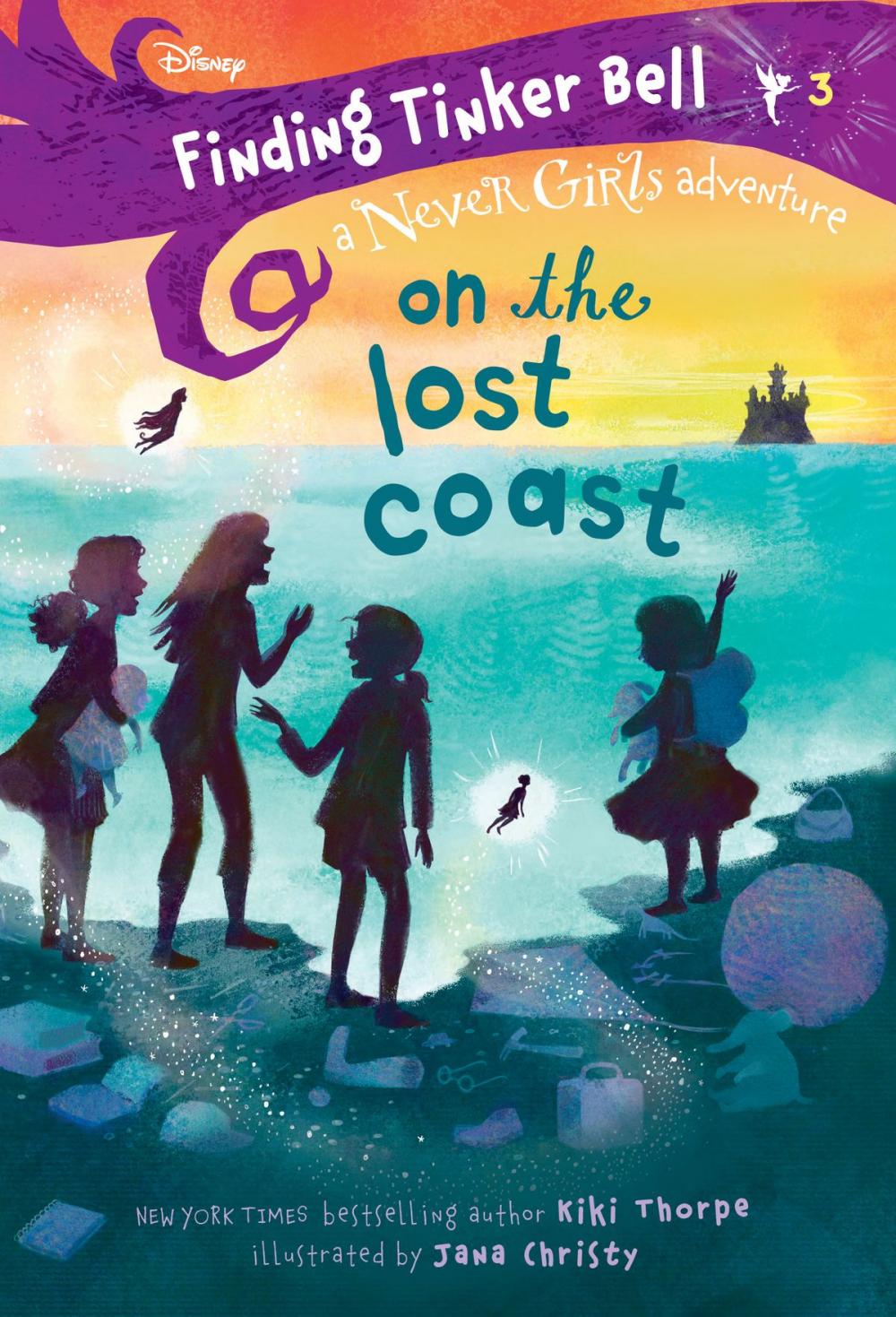 Big bigCover of Finding Tinker Bell #3: On the Lost Coast (Disney: The Never Girls)