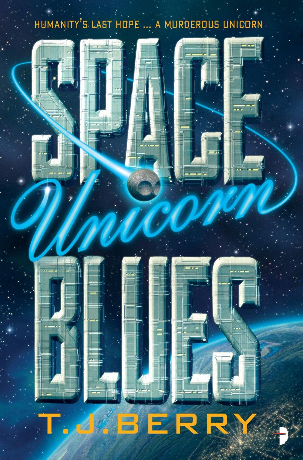 Big bigCover of Space Unicorn Blues