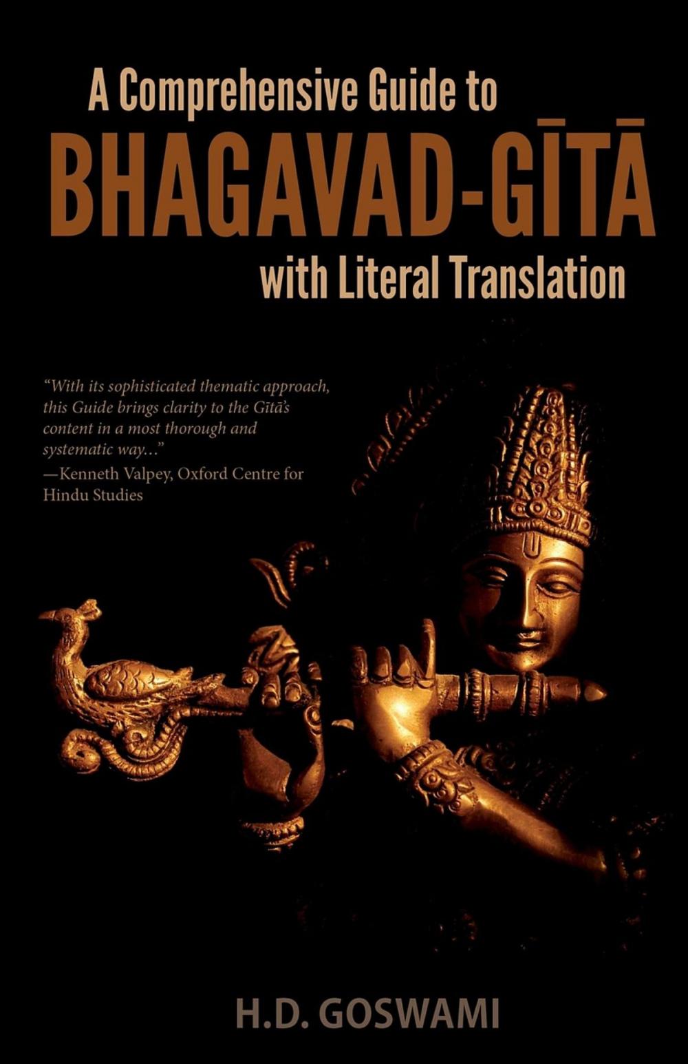 Big bigCover of A Comprehensive Guide to Bhagavad-Gita with Literal Translation