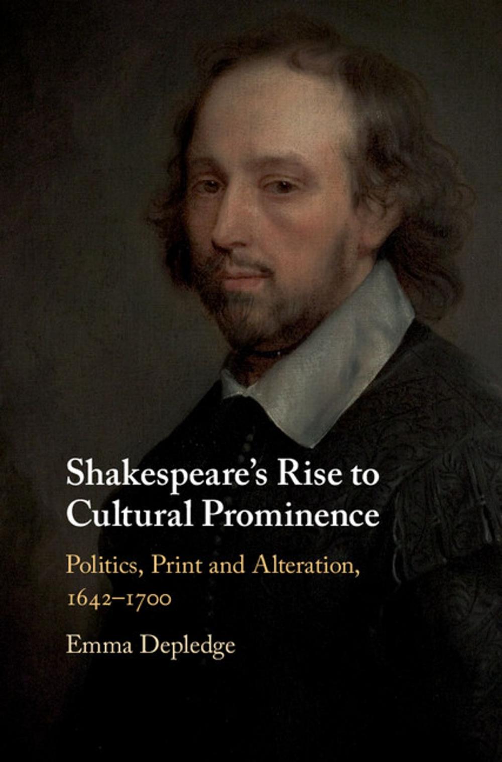 Big bigCover of Shakespeare's Rise to Cultural Prominence