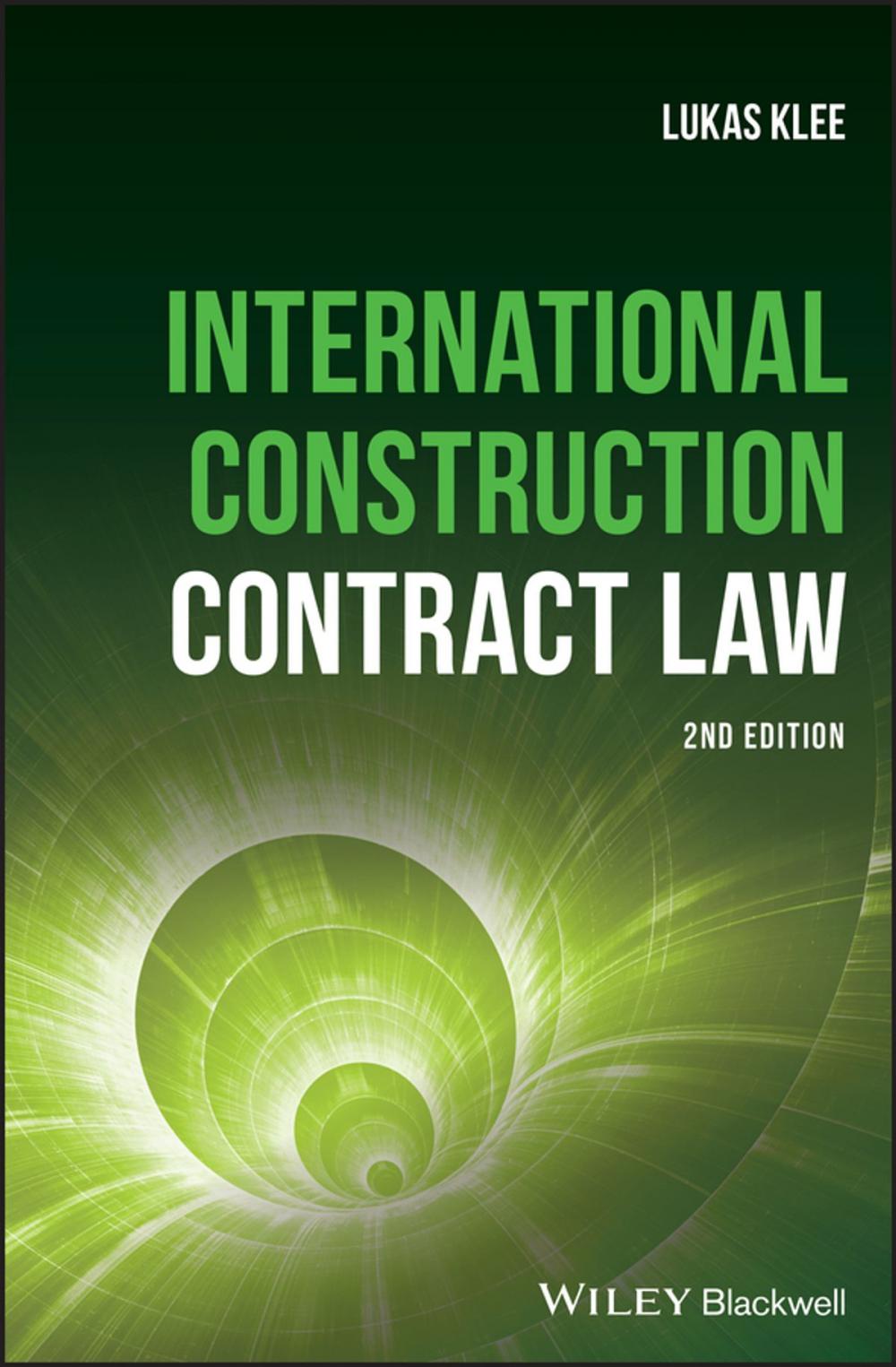 Big bigCover of International Construction Contract Law