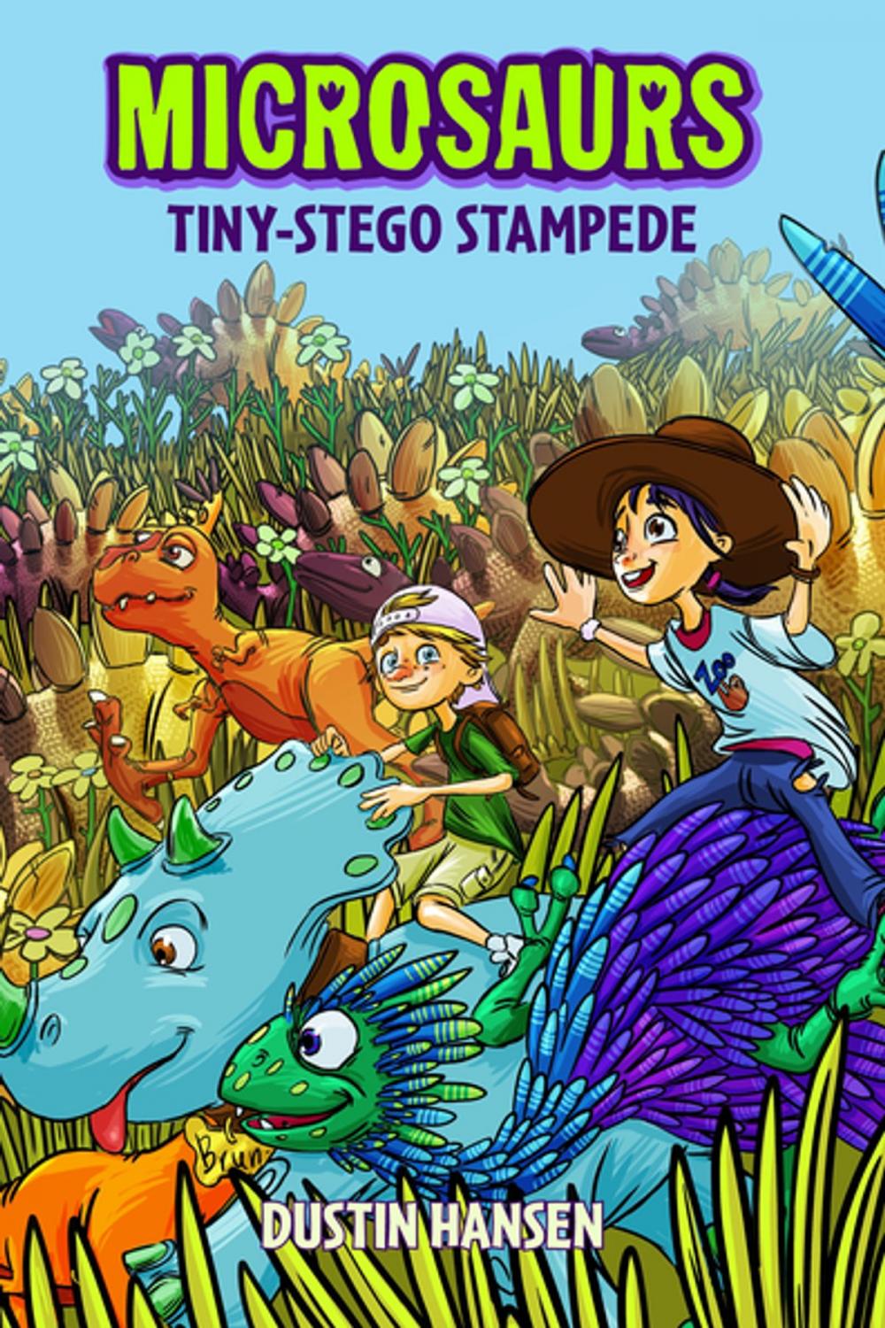 Big bigCover of Microsaurs: Tiny-Stego Stampede