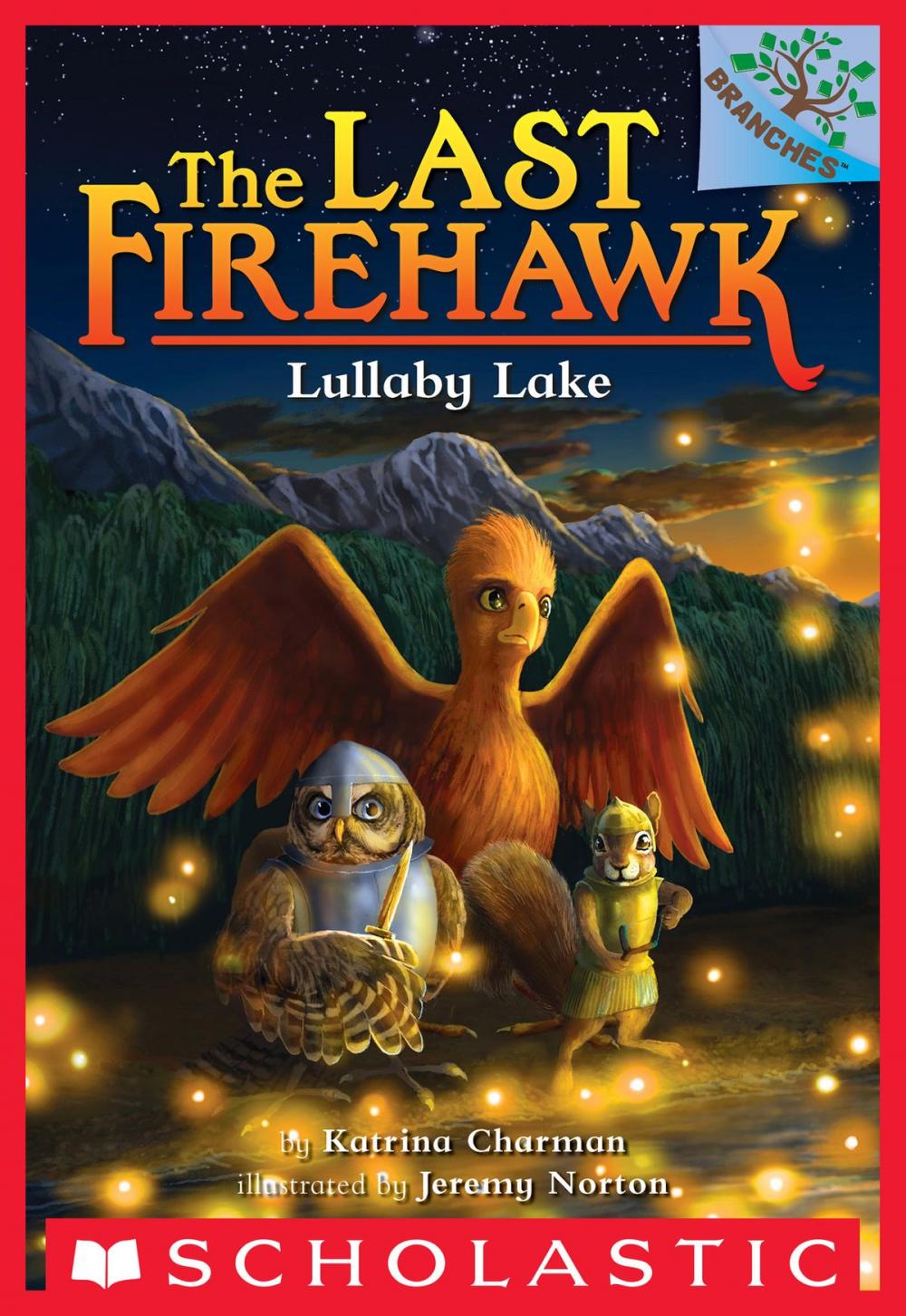 Big bigCover of Lullaby Lake: A Branches Book (The Last Firehawk #4)