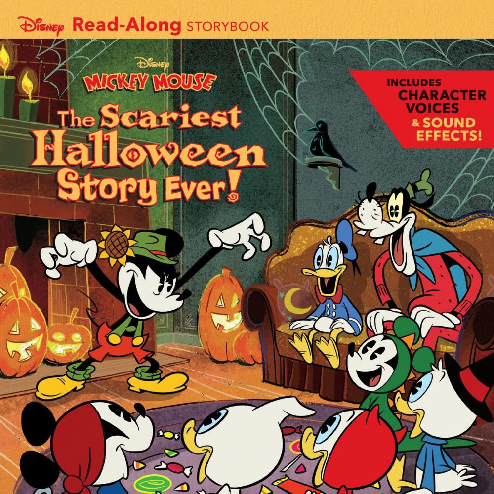 Big bigCover of Disney Mickey Mouse Halloween Read-Along Storybook