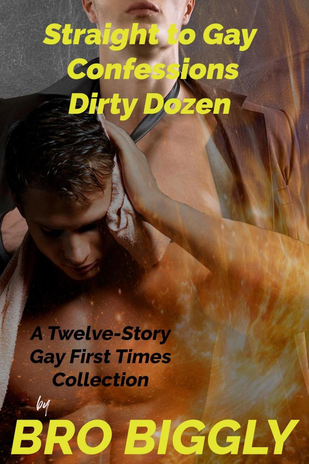 Big bigCover of Straight to Gay Confessions Dirty Dozen: A Twelve-Story Gay First Times Collection