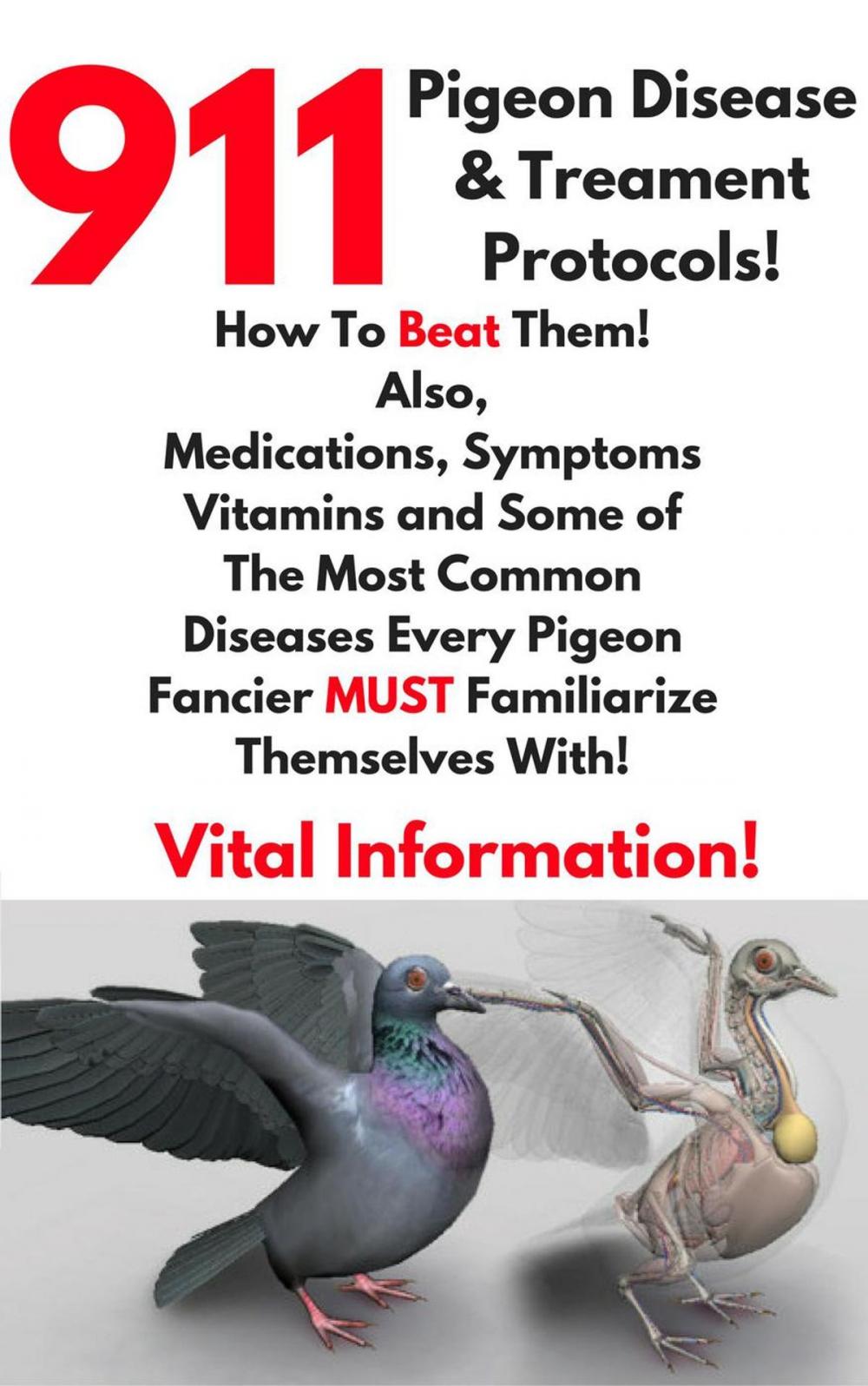 Big bigCover of 911 Pigeon Disease & Treatment Protocols!