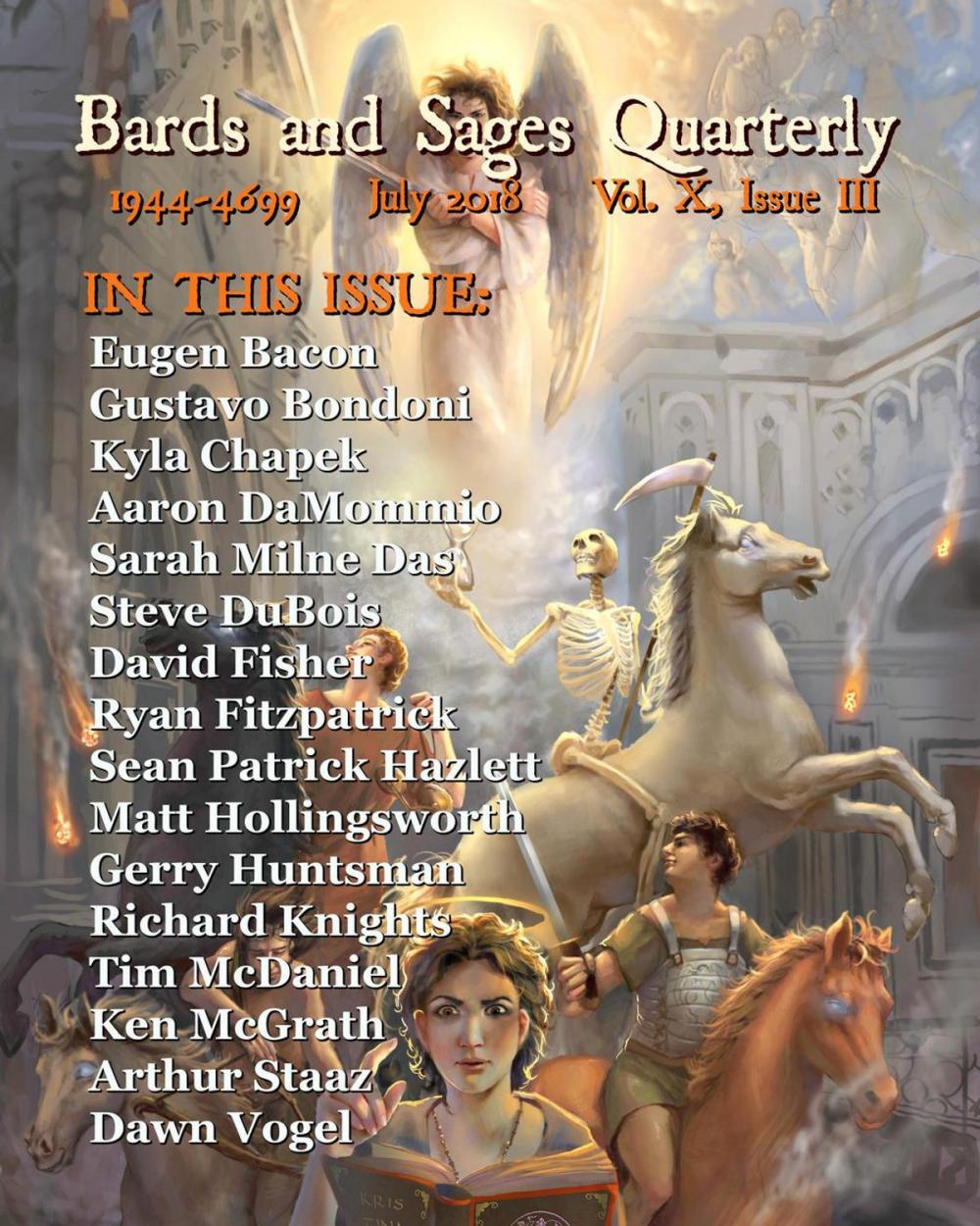 Big bigCover of Bards and Sages Quarterly (July 2018)