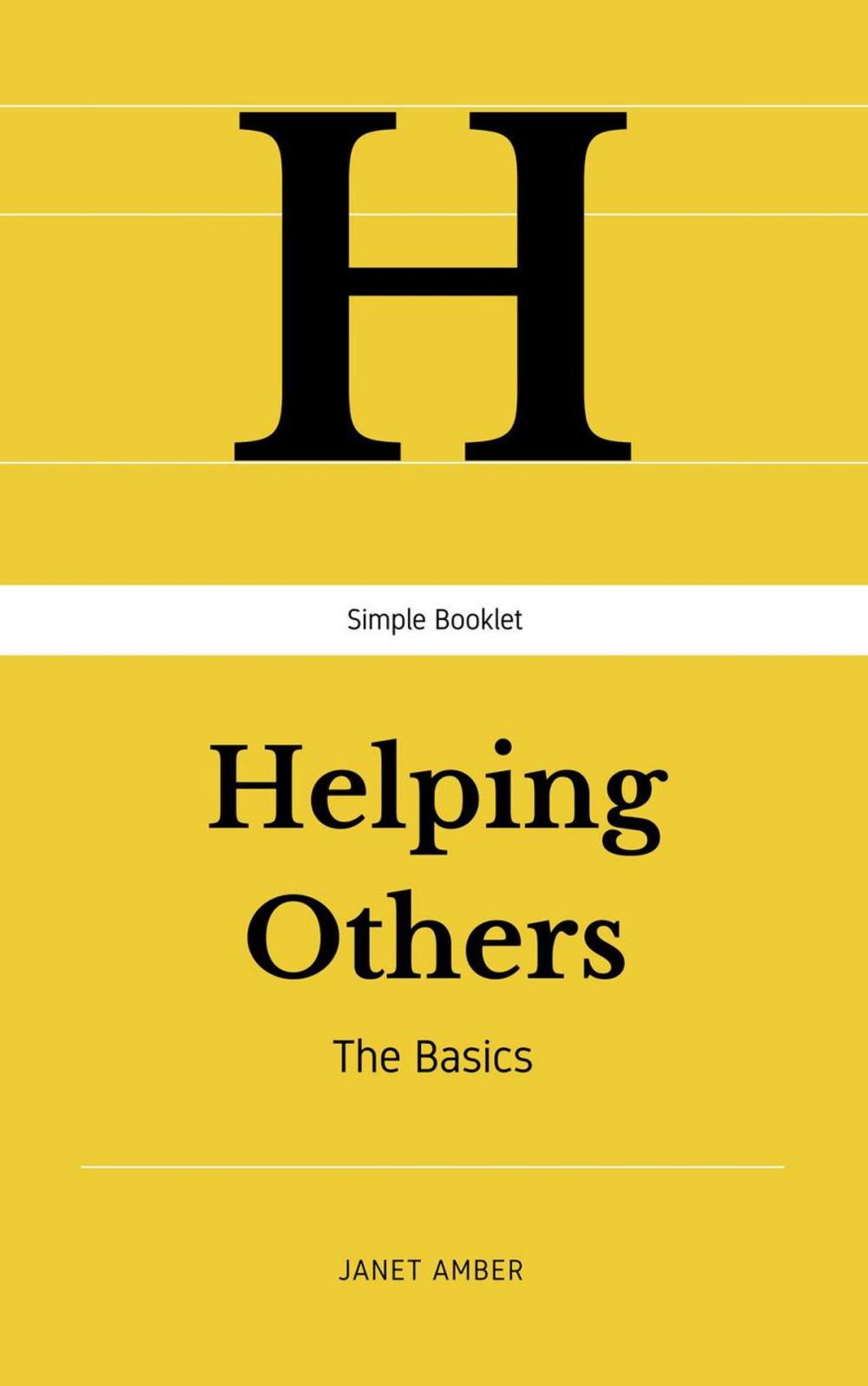 Big bigCover of Helping Others: The Basics