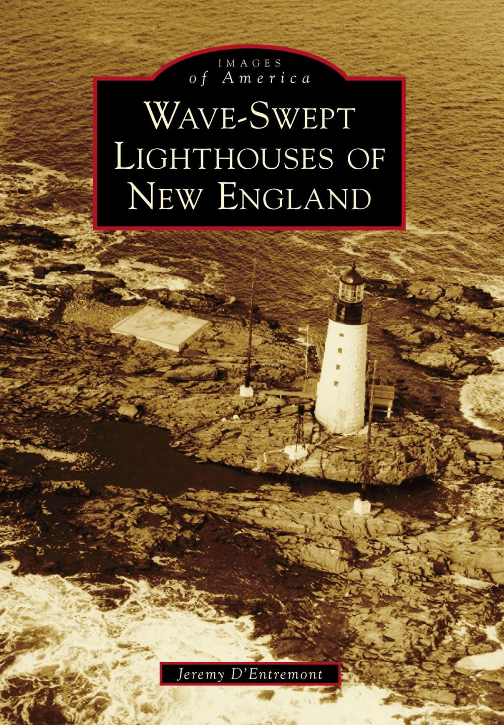 Big bigCover of Wave-Swept Lighthouses of New England