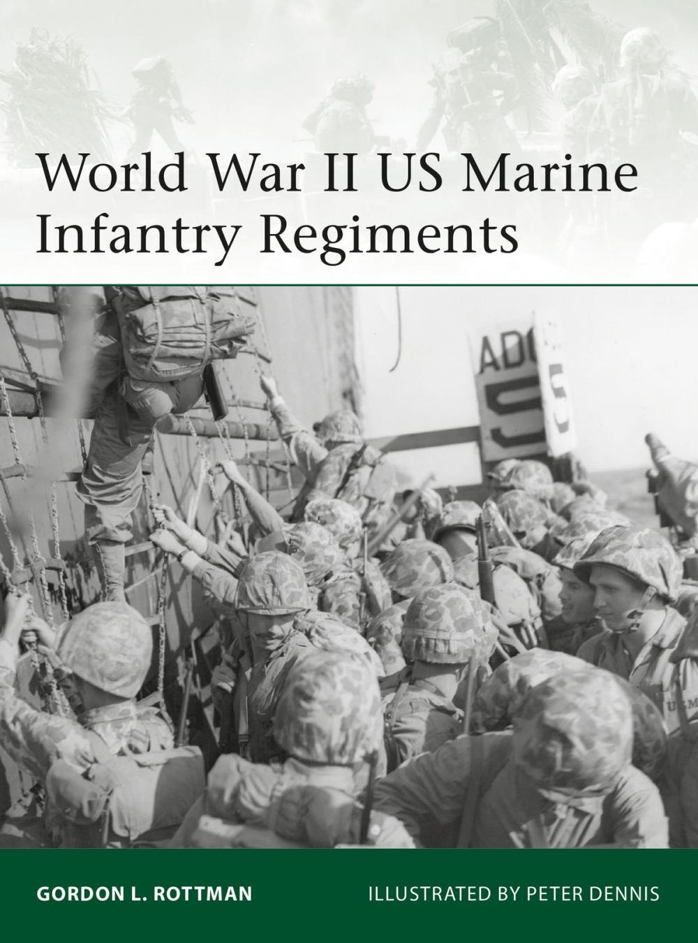 Big bigCover of World War II US Marine Infantry Regiments