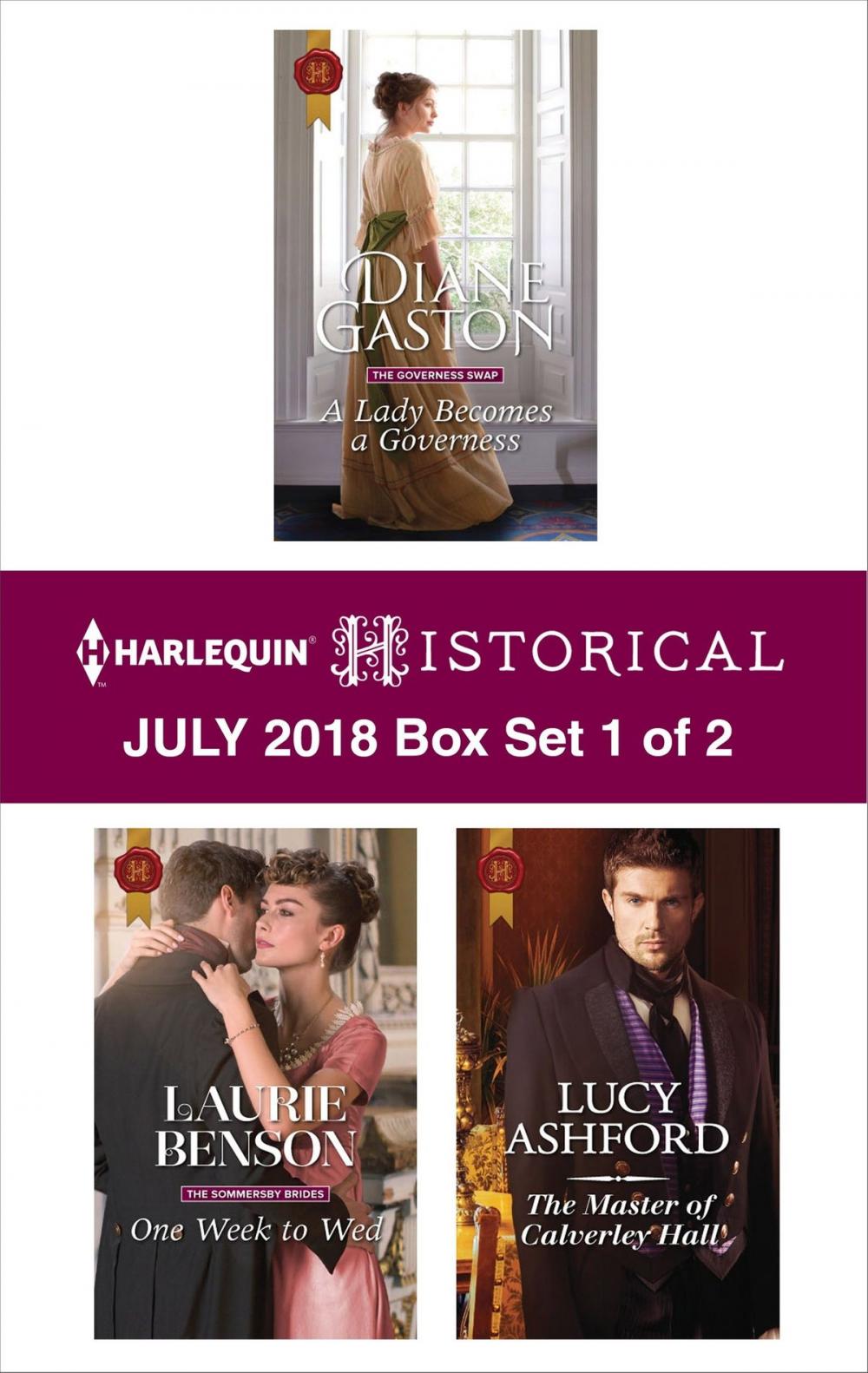 Big bigCover of Harlequin Historical July 2018 - Box Set 1 of 2